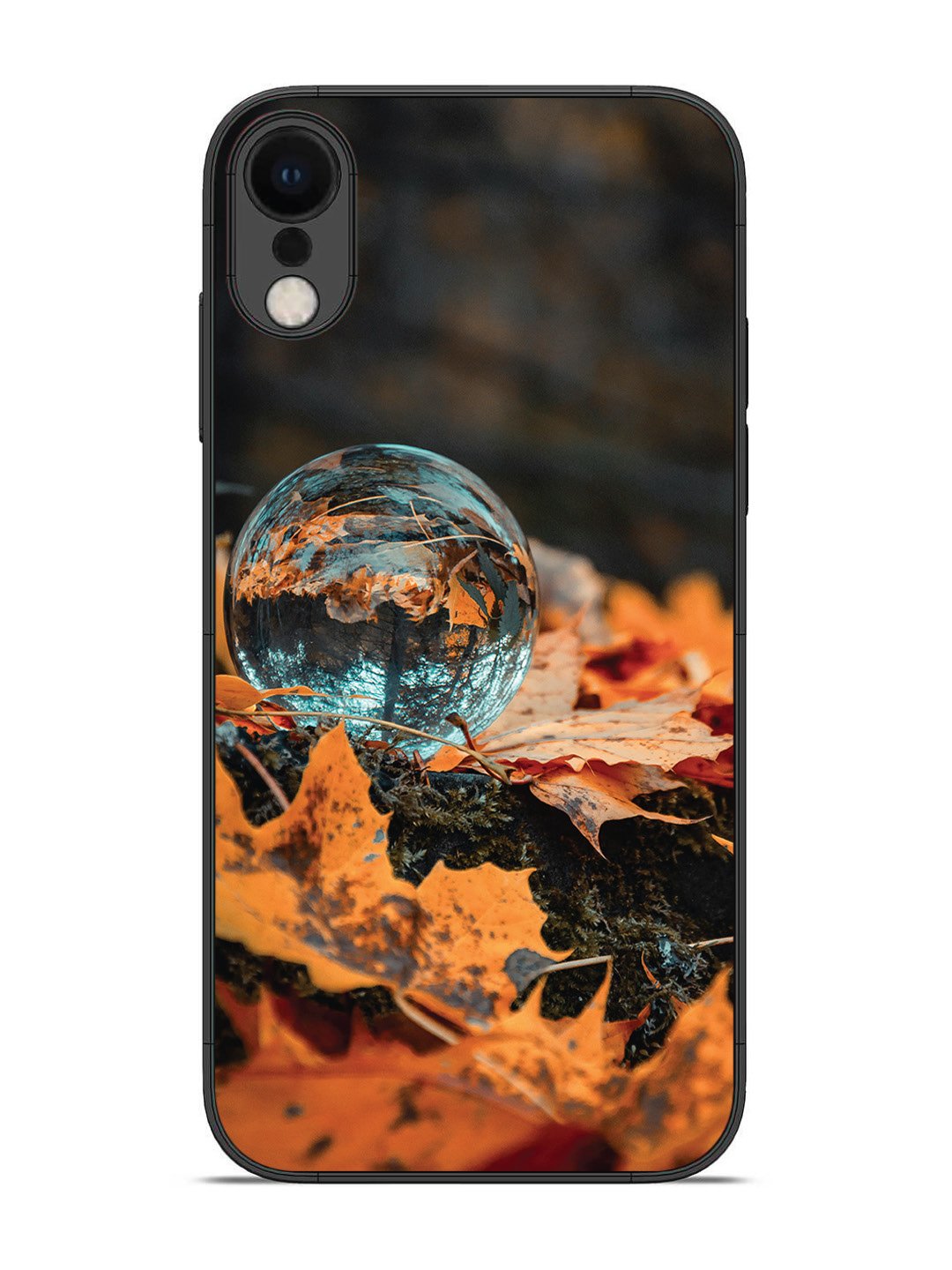 iPhone X Glass Ball On Gaurden