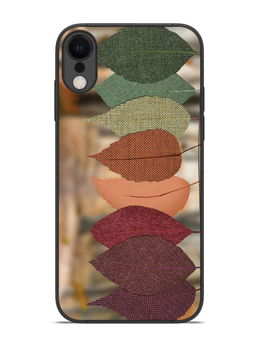 iPhone X Fabric Leafs
