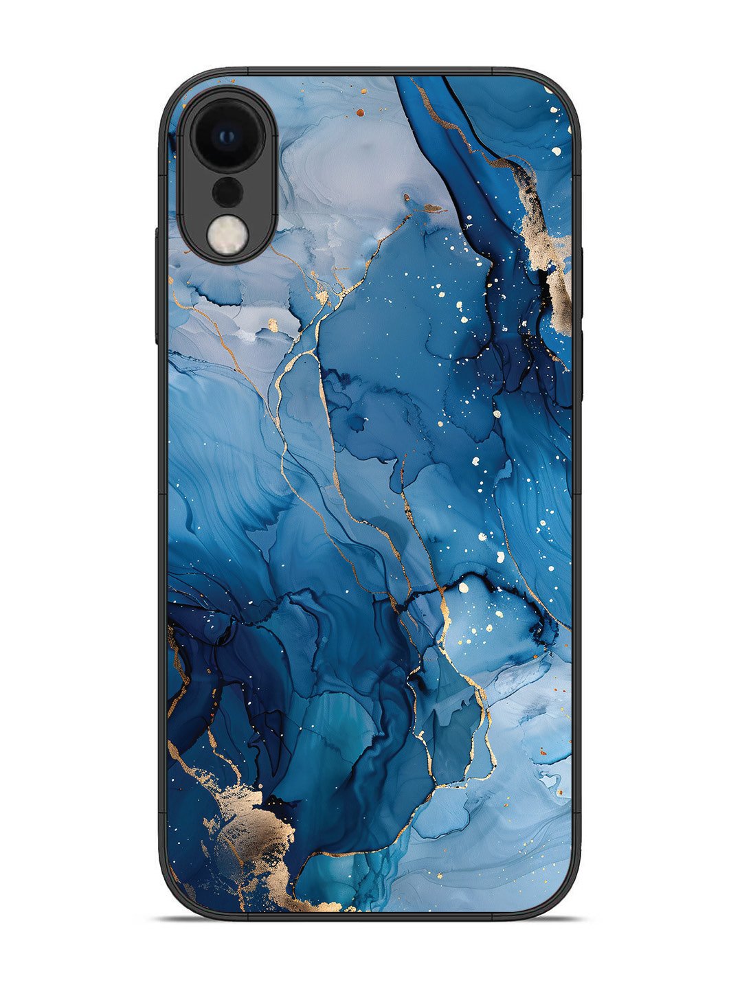 iPhone XR Oceanic Pattern with Golden Sprinkles