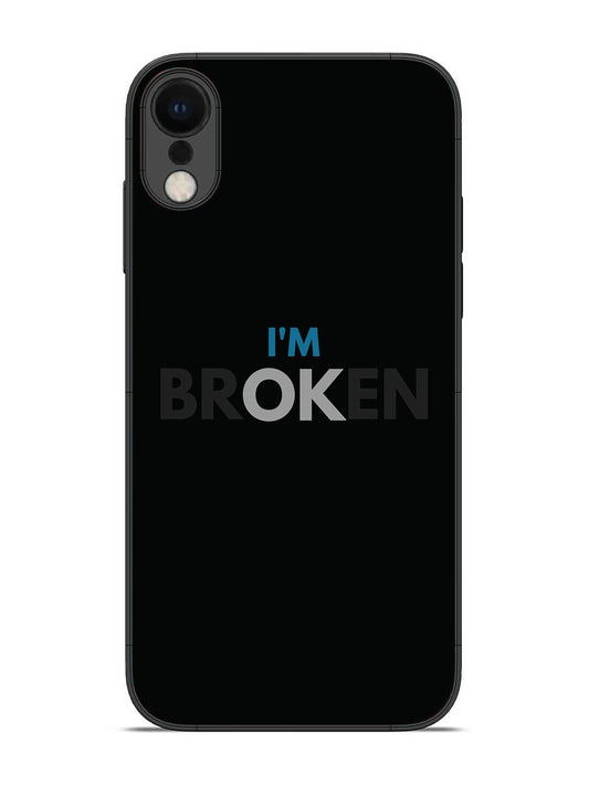 iPhone X I'm Broken Dark Theme
