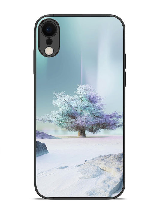 iPhone XR Tree on lceland