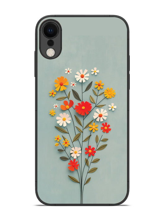 iPhone XR Paper Flowers