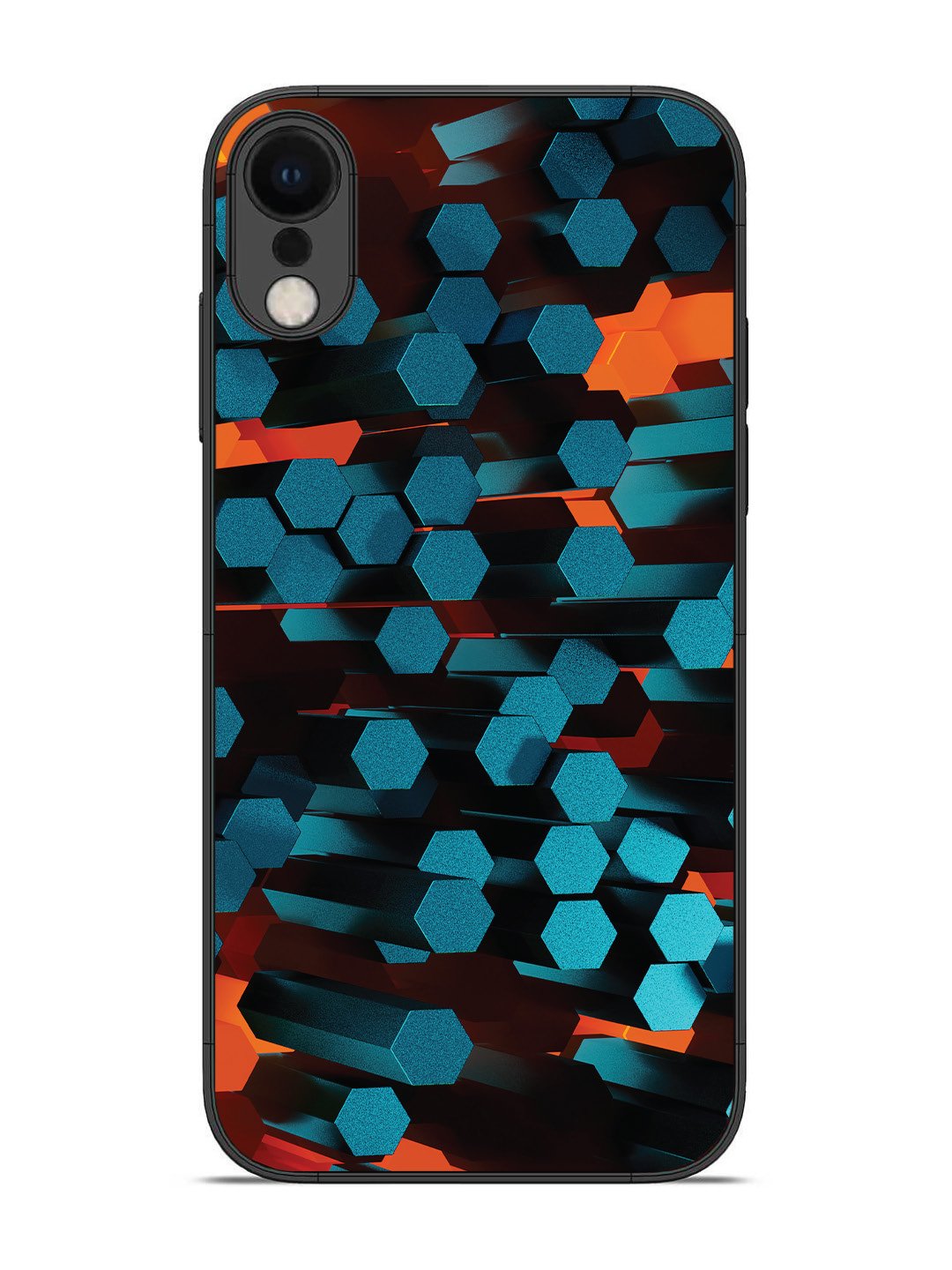 iPhone X Hexagon 3D Abstract