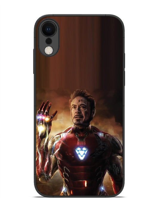 iPhone X iron man inifinity stones