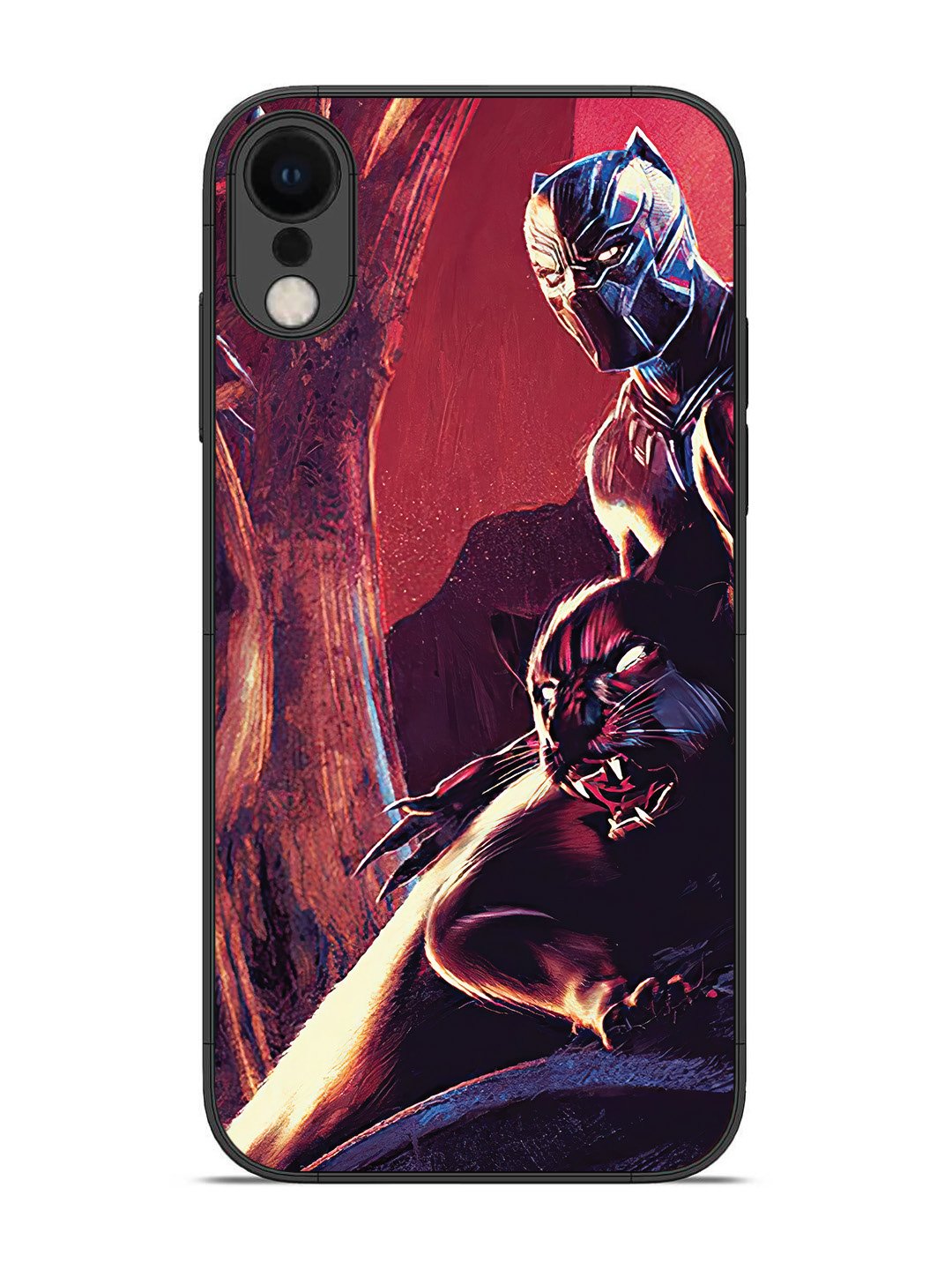 iPhone X black-panther-marvel-comics