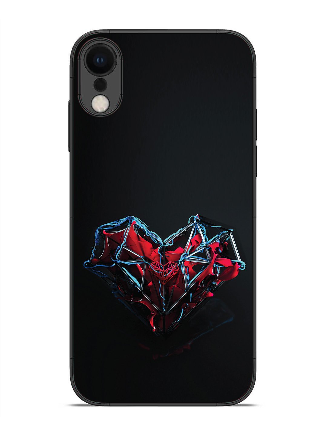 iPhone X heart-abstract