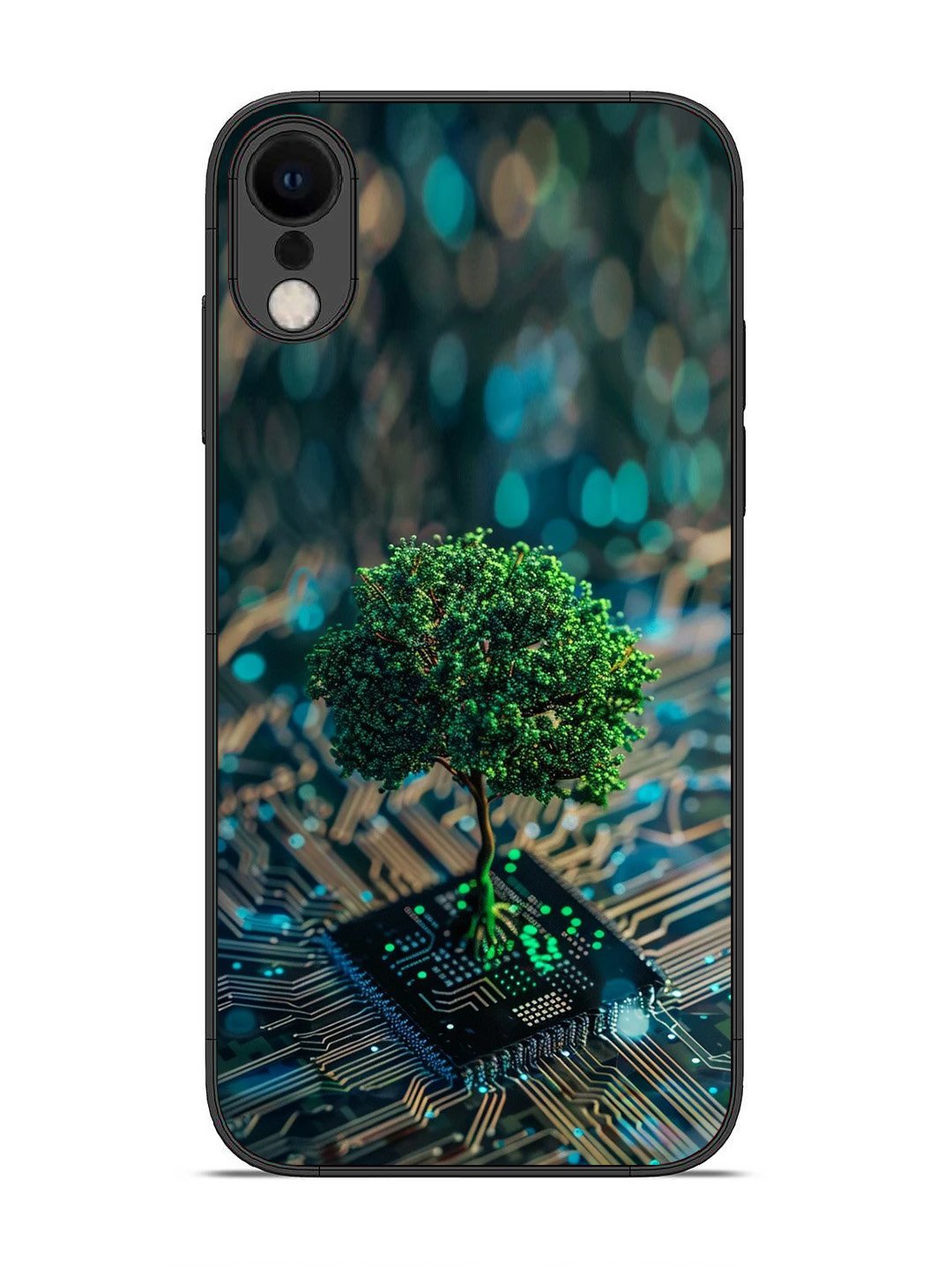 iPhone X Technology meets nature