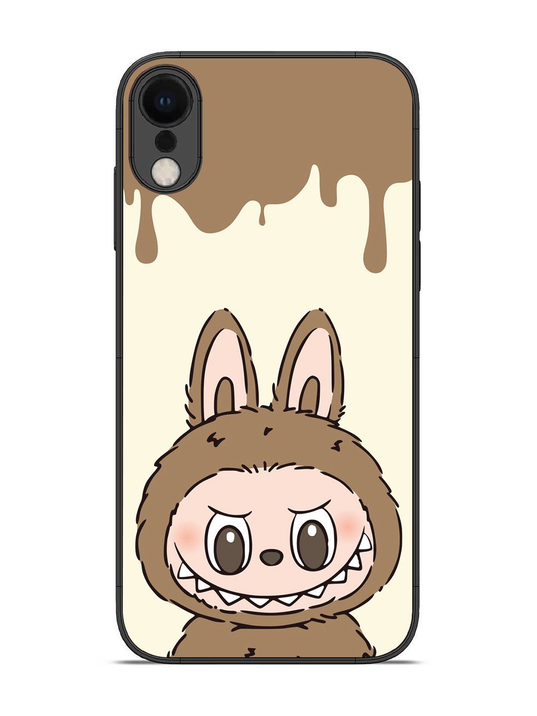 iPhone X Labubu Closeup Chocolate
