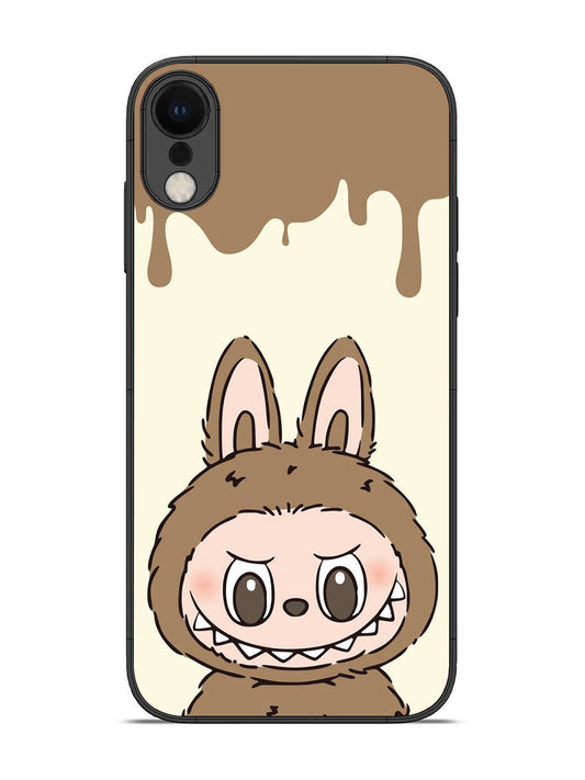 iPhone X Labubu Closeup Chocolate