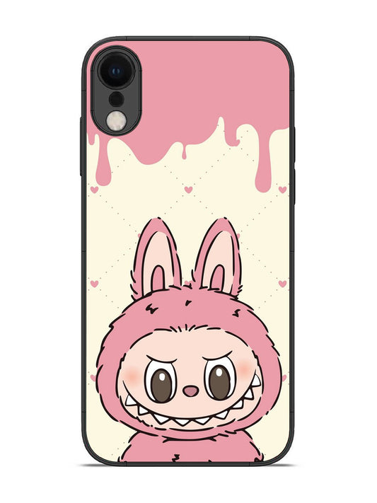 iPhone X Labubu Closeup Pink