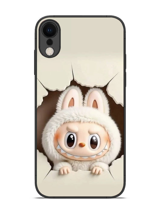 iPhone XR Labubu from Cracked Wall