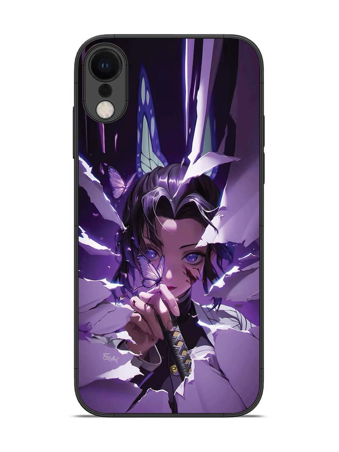 iPhone XR Purple Butterfly Hashira