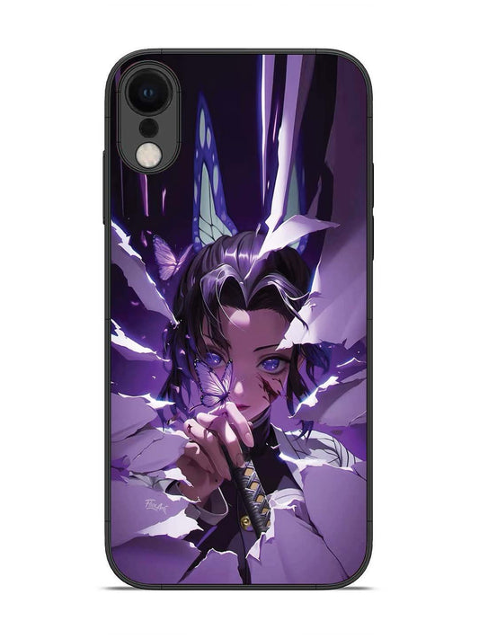iPhone XR Purple Butterfly Hashira