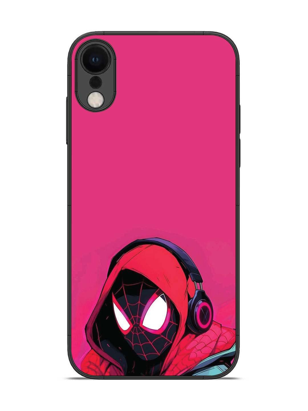 iPhone XR Spidey Listening Music