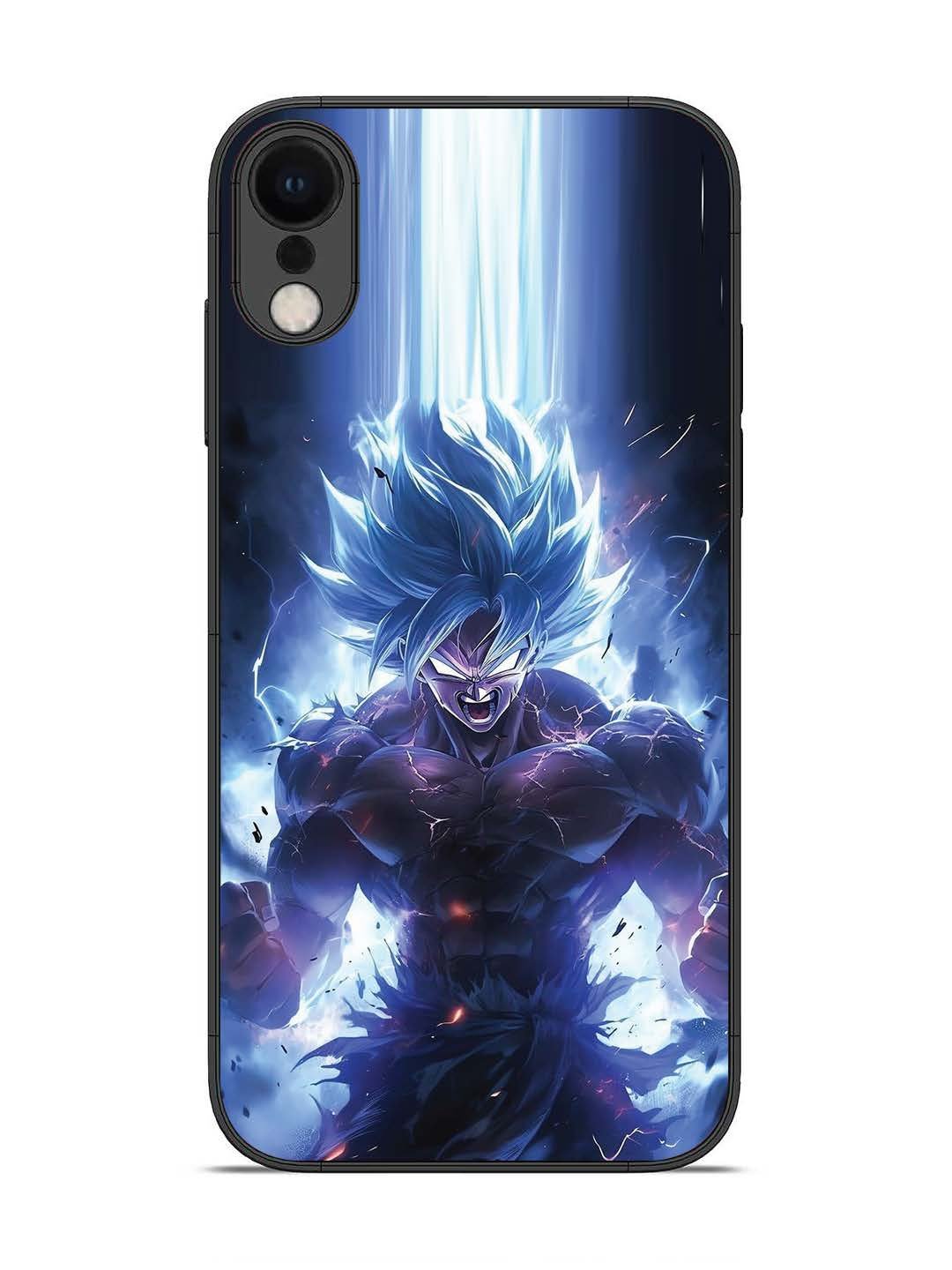 iPhone XR Super Saiyan Blue and Angry