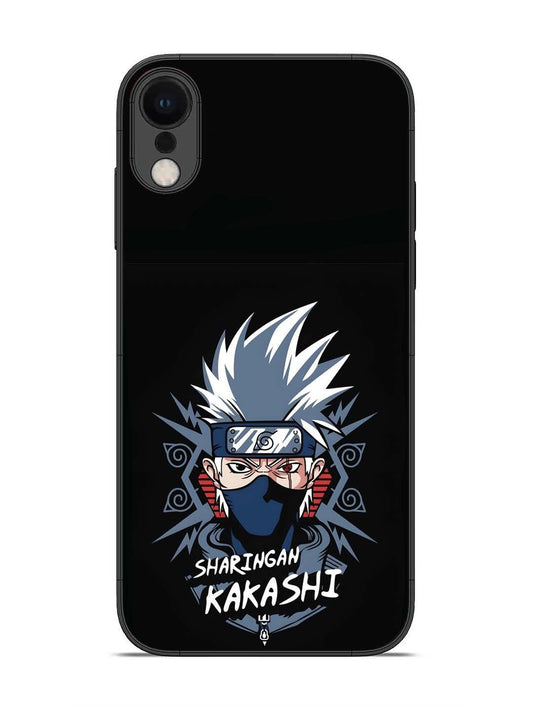 iPhone XR Anime Ninja Kakashi Mangekyo
