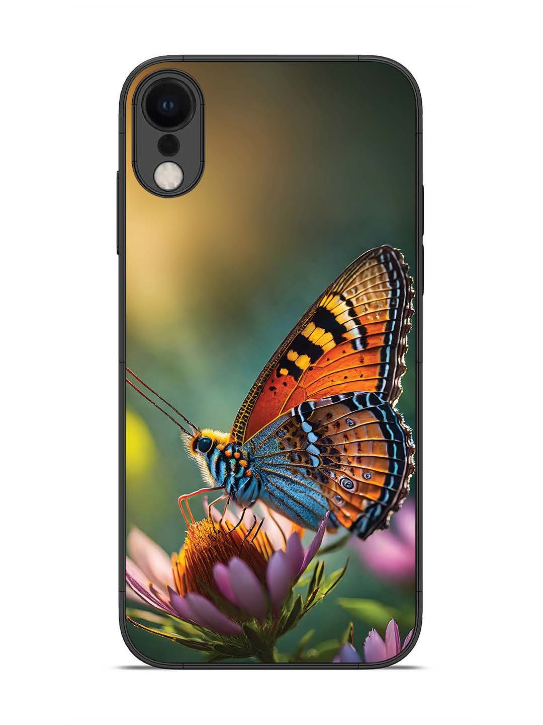 iPhone XR Golden Hour Monarch Butterfly