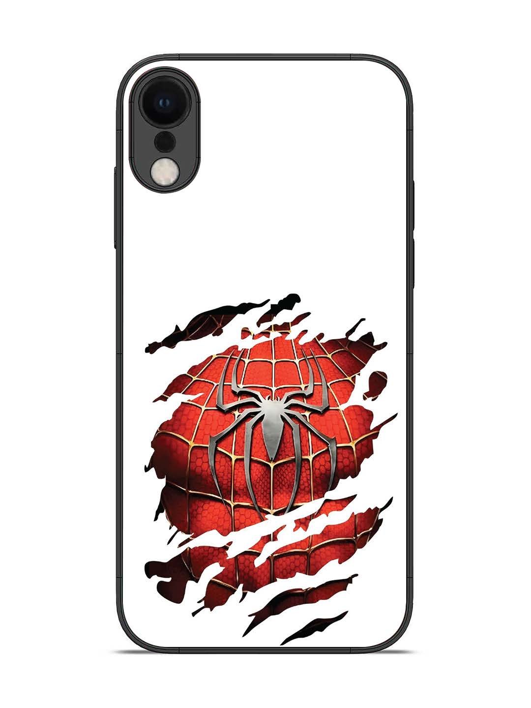 iPhone XR Spider man iconic sign