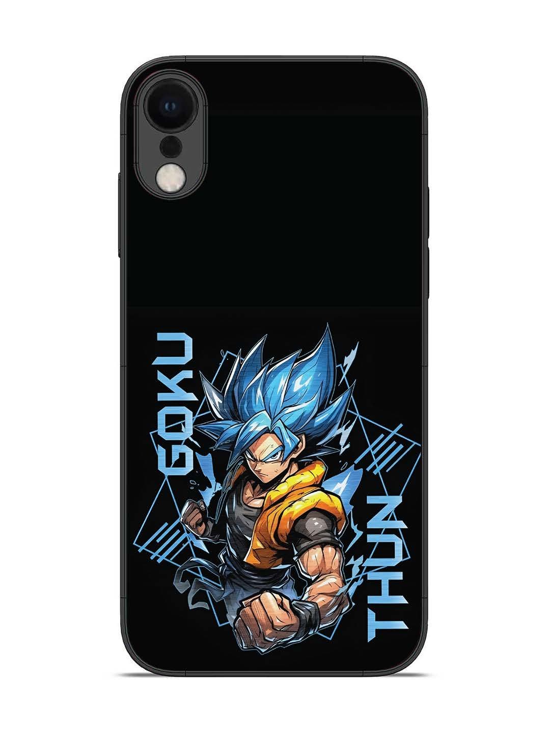 iPhone XR Street Fighter Goku God Form