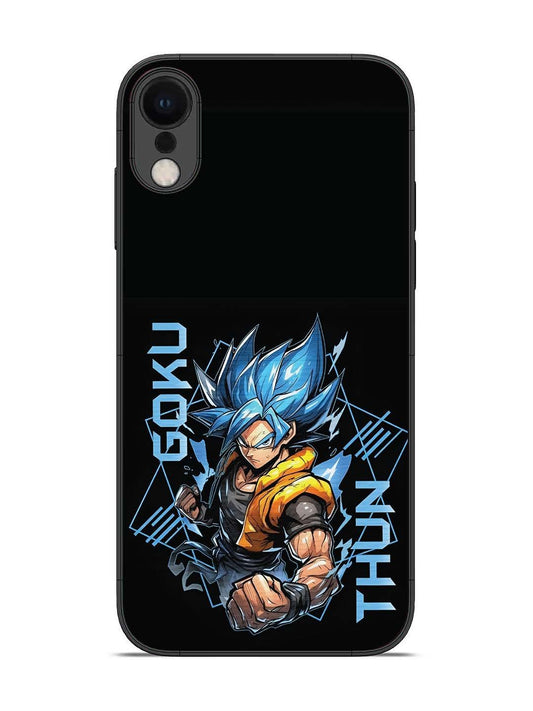 iPhone XR Street Fighter Goku God Form