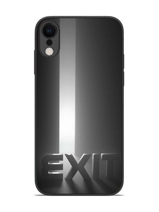 iPhone XR The door of exit