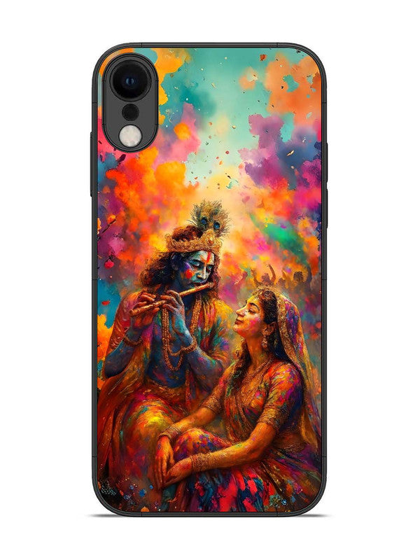 iPhone XR Radha Krishna Playing Flute