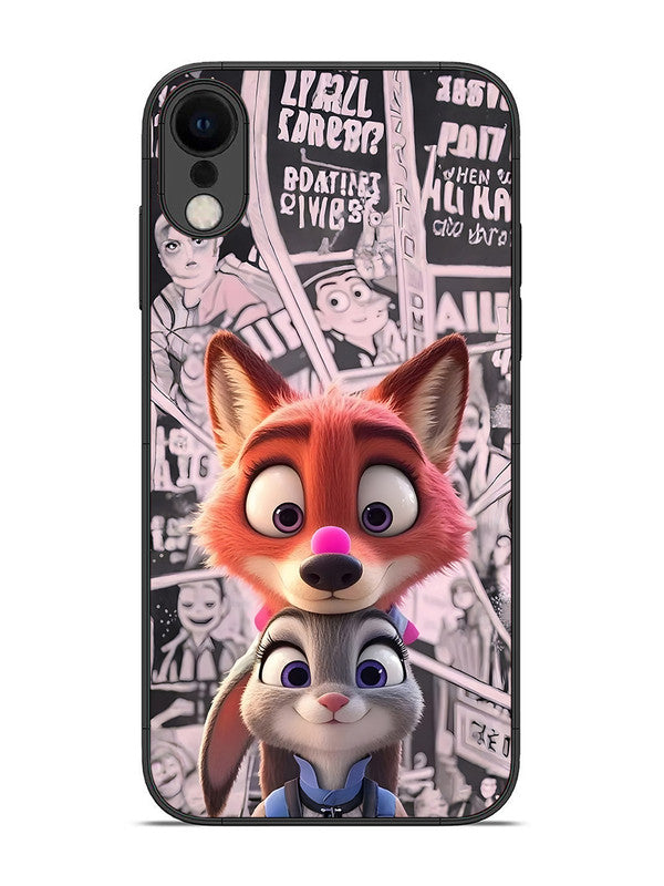 iPhone XR Cute Nick wilde and judy hopps 2