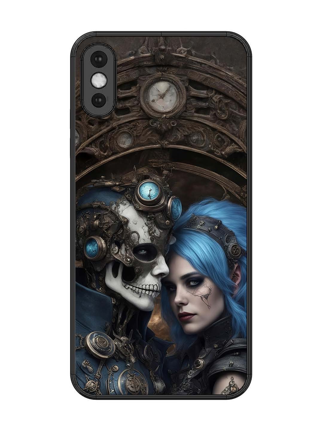 iPhone XS Max Skeleton & Devil Girl