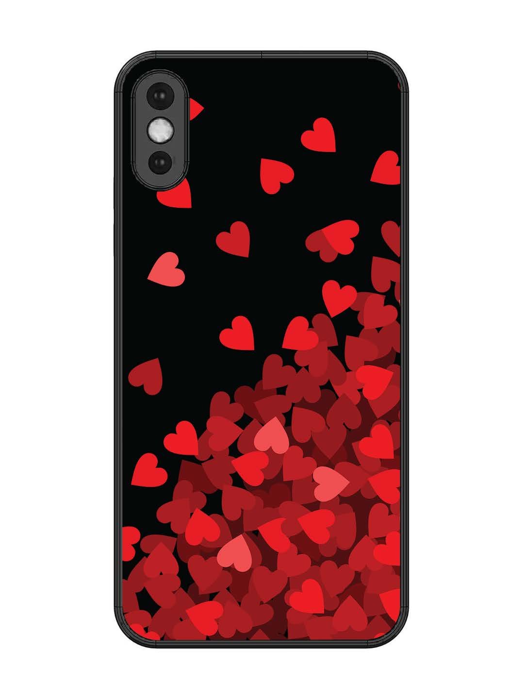 iPhone XS Max Red Hearts