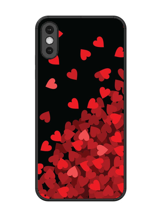 iPhone XS Max Red Hearts