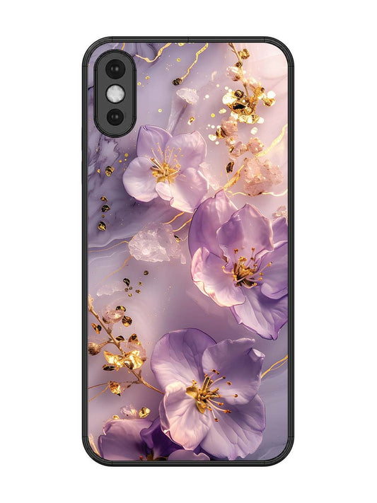 iPhone XS Max Orchid with Golden Safron