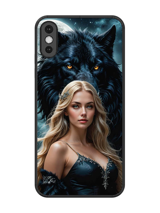 iPhone XS Max Wolf & Girl