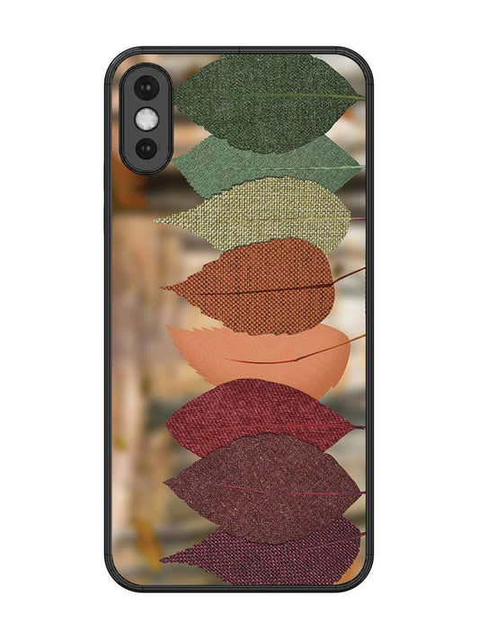 iPhone XS Max Fabric Leafs