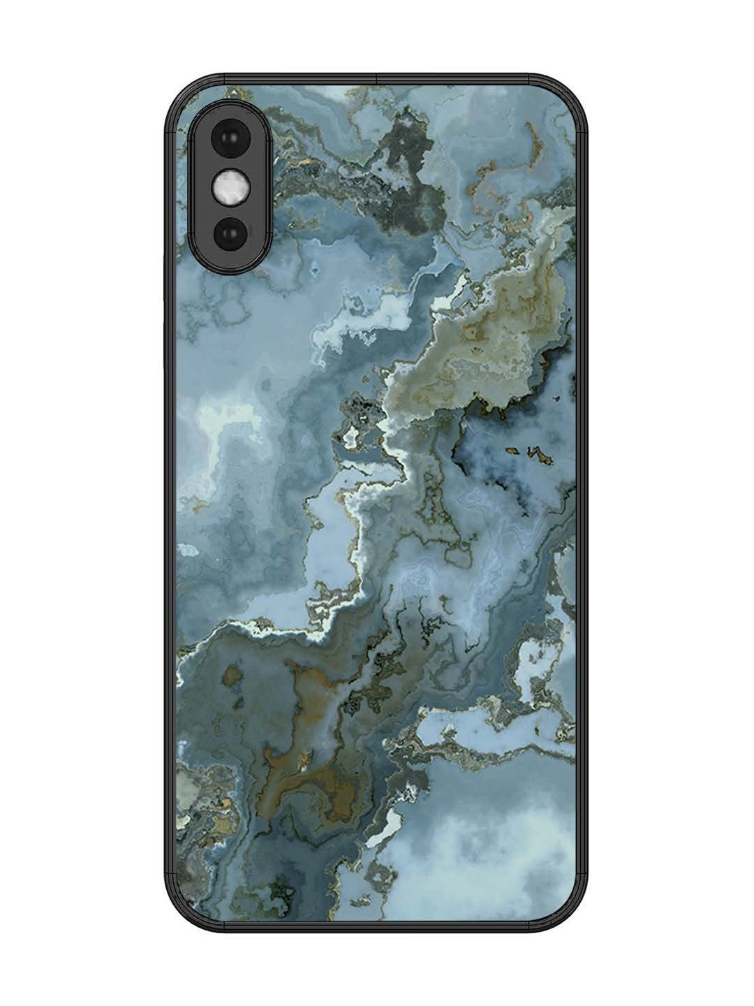 iPhone XS Max Celestial Blue Marble 2nd Pattern