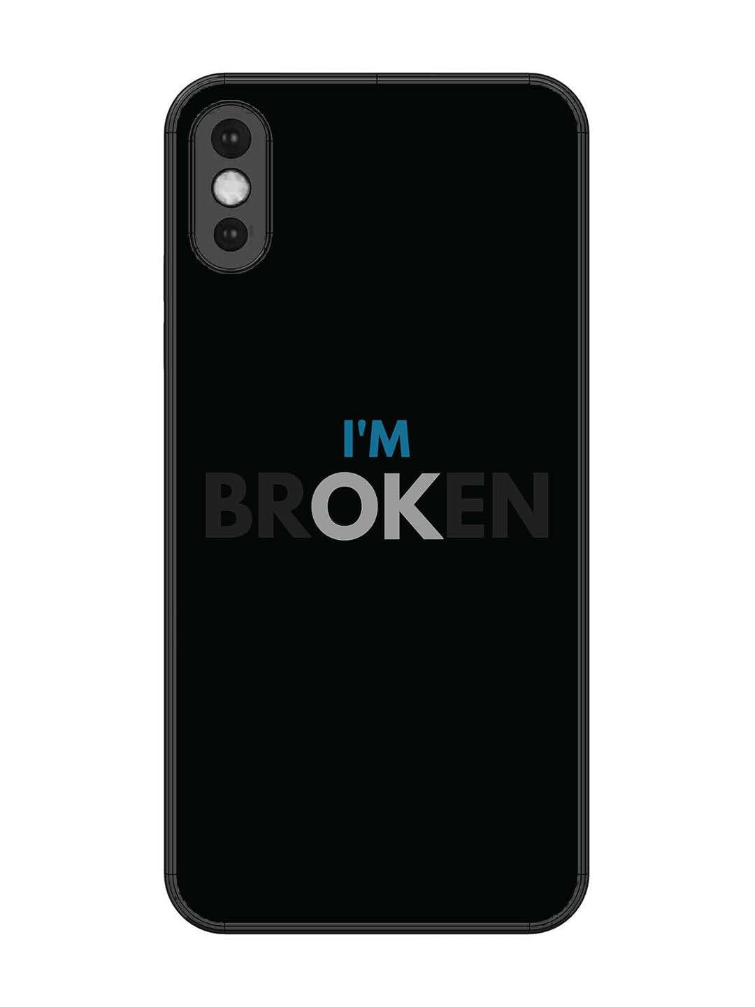 iPhone XS Max I'm Broken Dark Theme