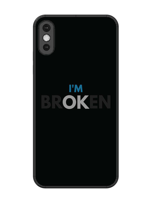 iPhone XS Max I'm Broken Dark Theme