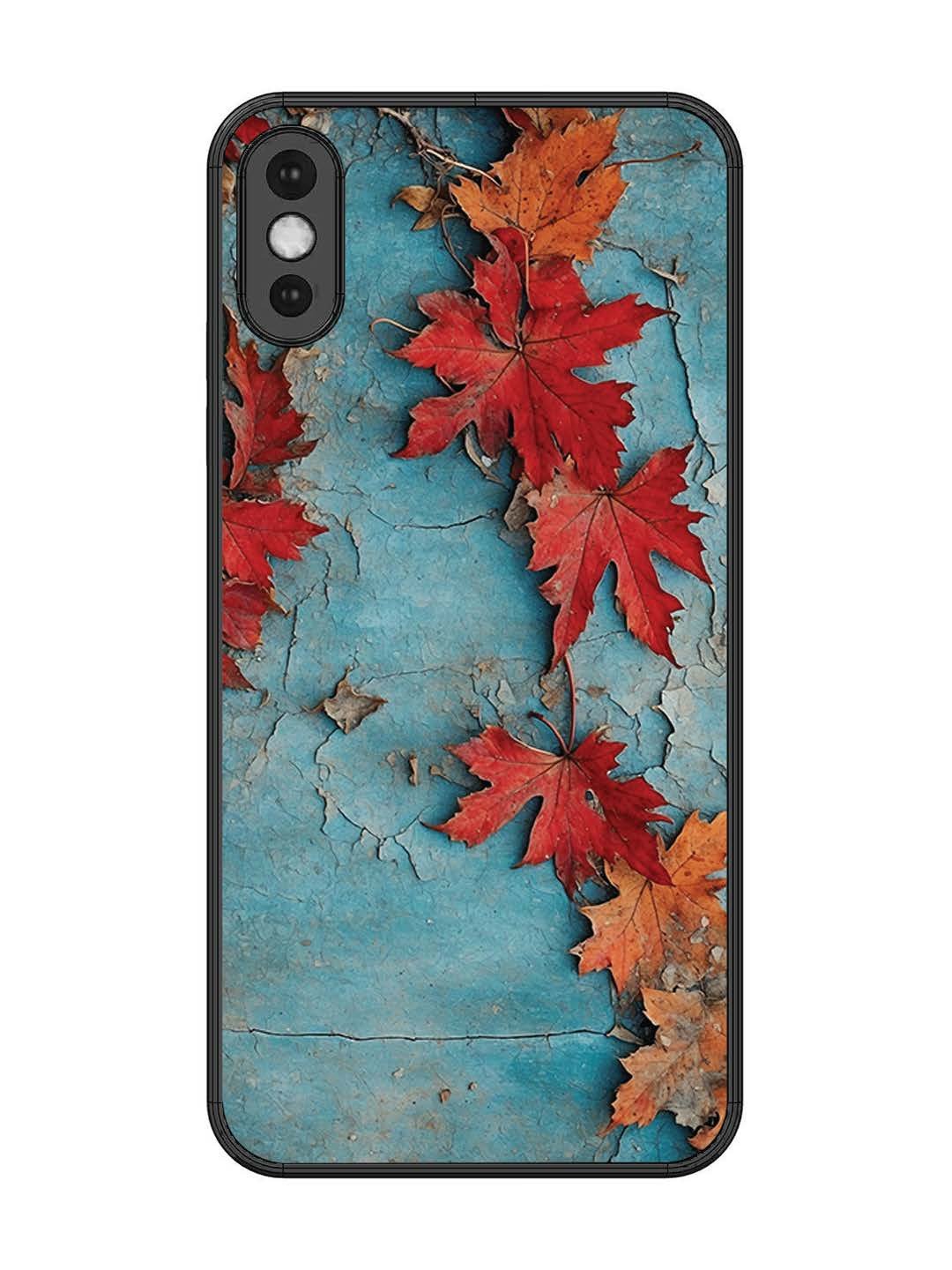 iPhone XS Max Autumn Leafs Marble