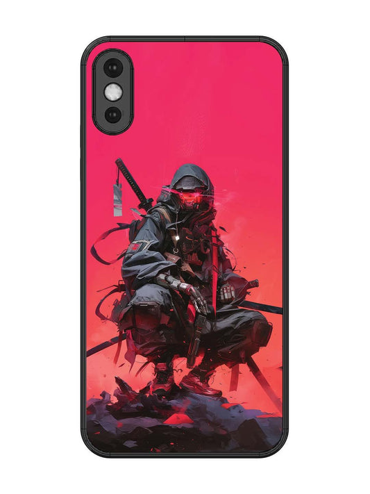 iPhone XS Max Cyberpunk Ninja Katana