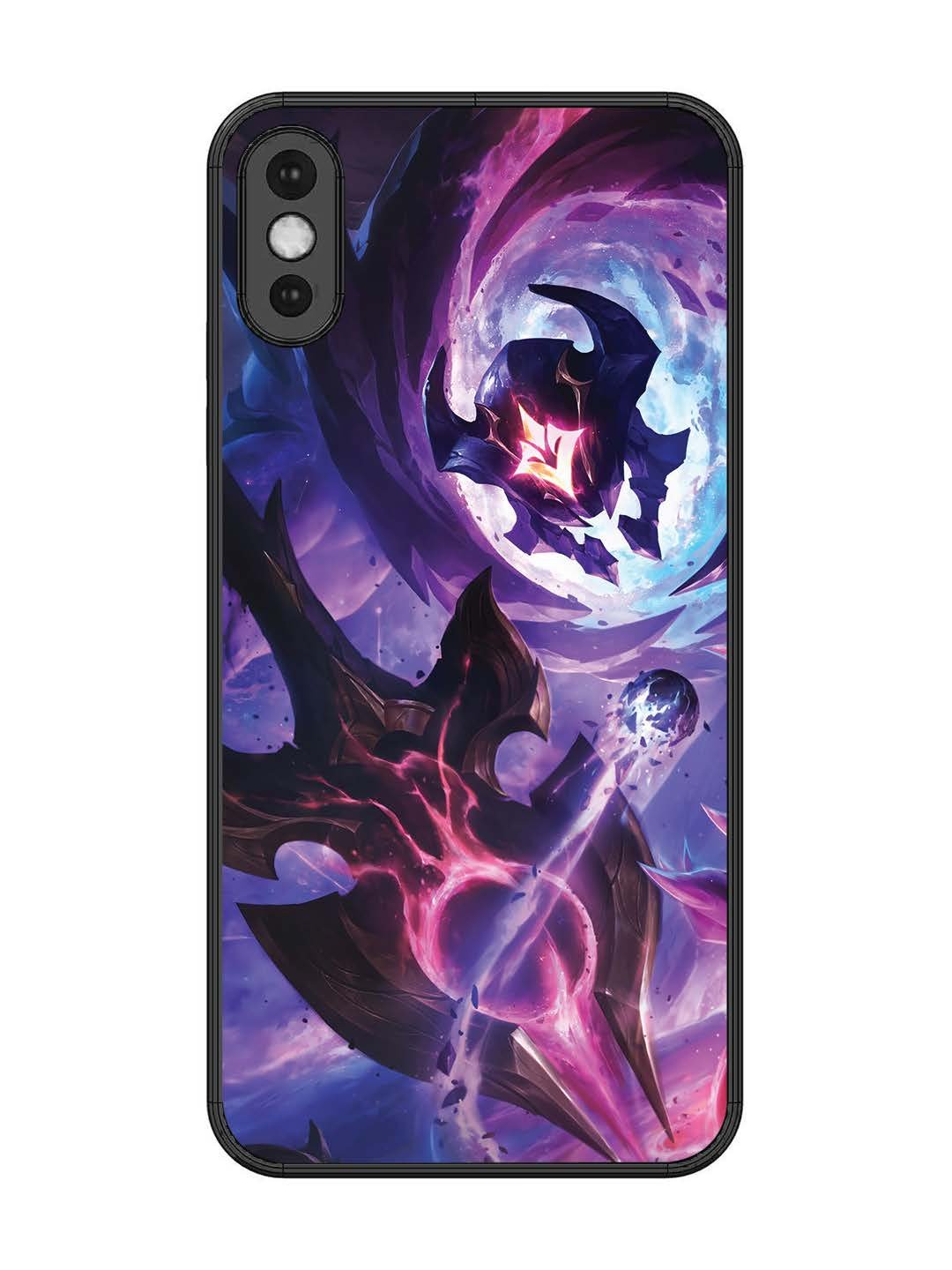 iPhone XS Max Dark Star Yorick Lol Skin Splash
