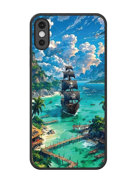 iPhone XS Max Pirate Ship Island