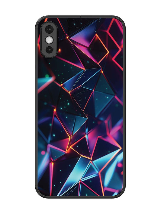 iPhone XS Max 3D Abstract Polygon