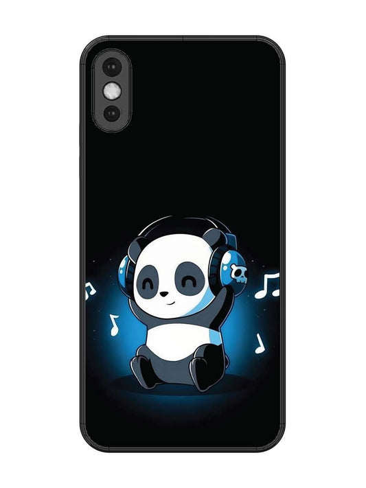 iPhone XS Max Panda Listening Music