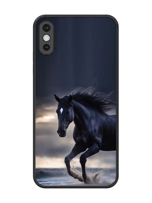 iPhone XS Max black-horse-animal
