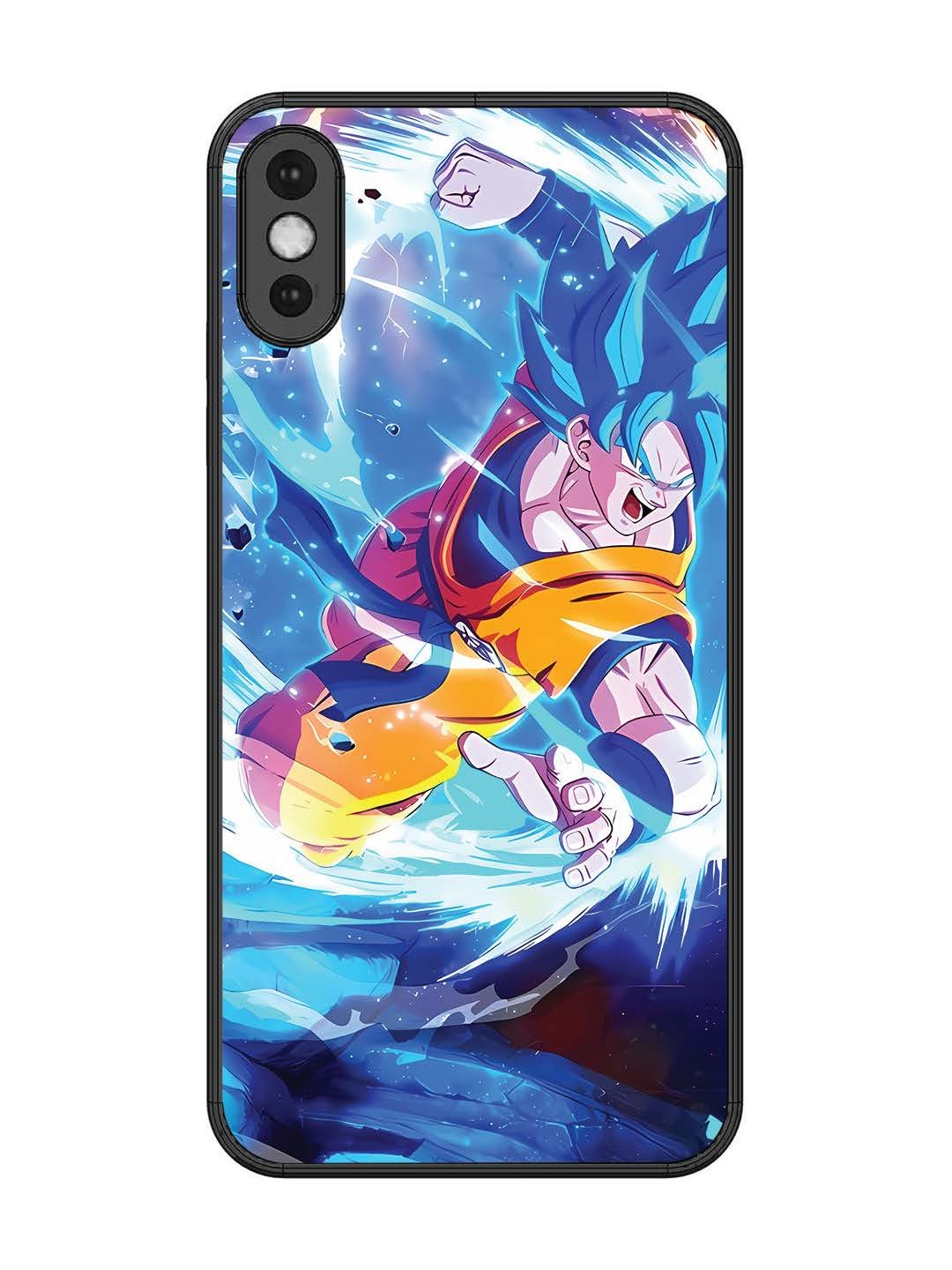 iPhone XS Max goku-blue-dragon-ball