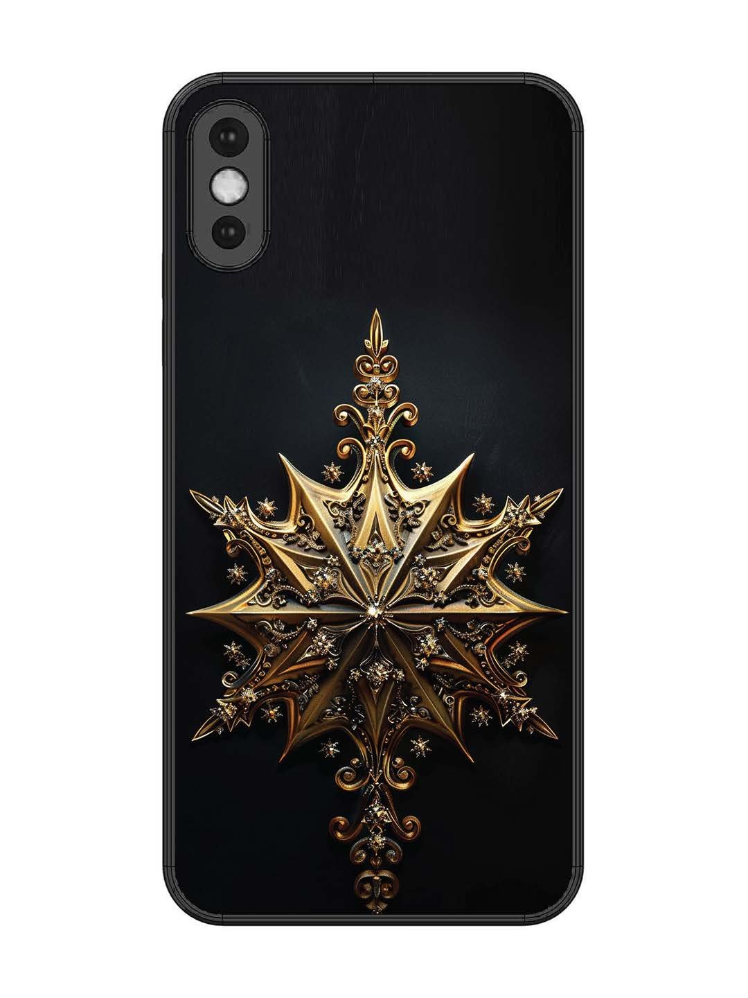 iPhone XS Max Ornate Golden Star
