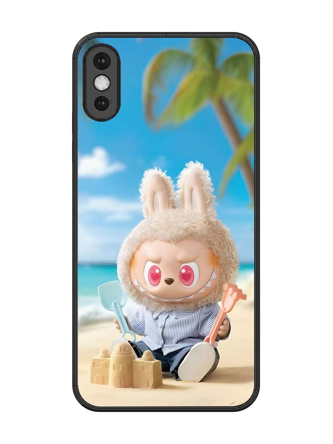 iPhone XS Max Labubu at the Beach
