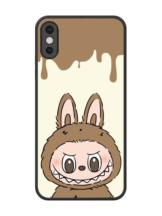 iPhone XS Max Labubu Closeup Chocolate