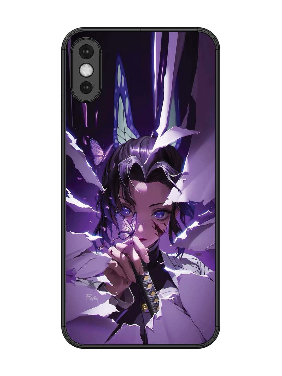 iPhone XS Max Purple Butterfly Hashira