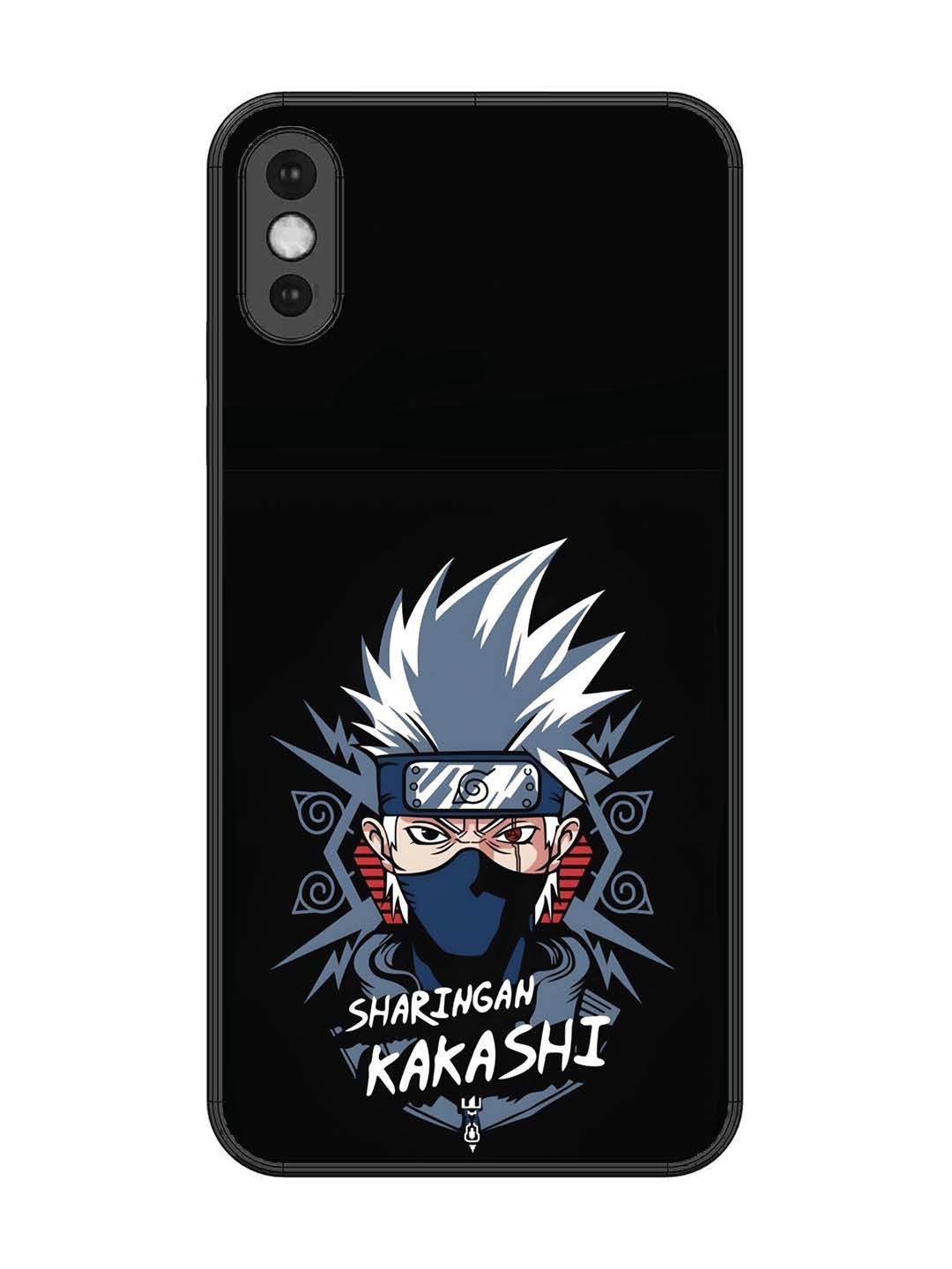 iPhone XS Max Anime Ninja Kakashi Mangekyo