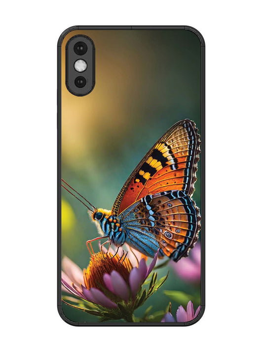 iPhone XS Max Golden Hour Monarch Butterfly